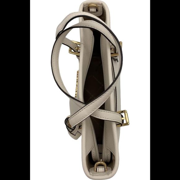 Michael Kors Jet Set Travel XS Saffiano Tote Bag Cream - Picture 3 of 3